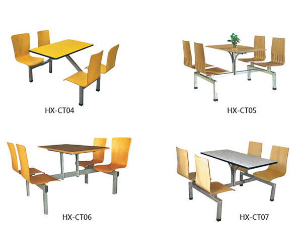 学校餐厅桌椅HC-CT04