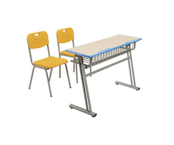 学生课桌椅 双人位HX-M87KZ