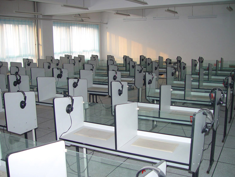 多媒体教室课桌椅 HY-DMT005